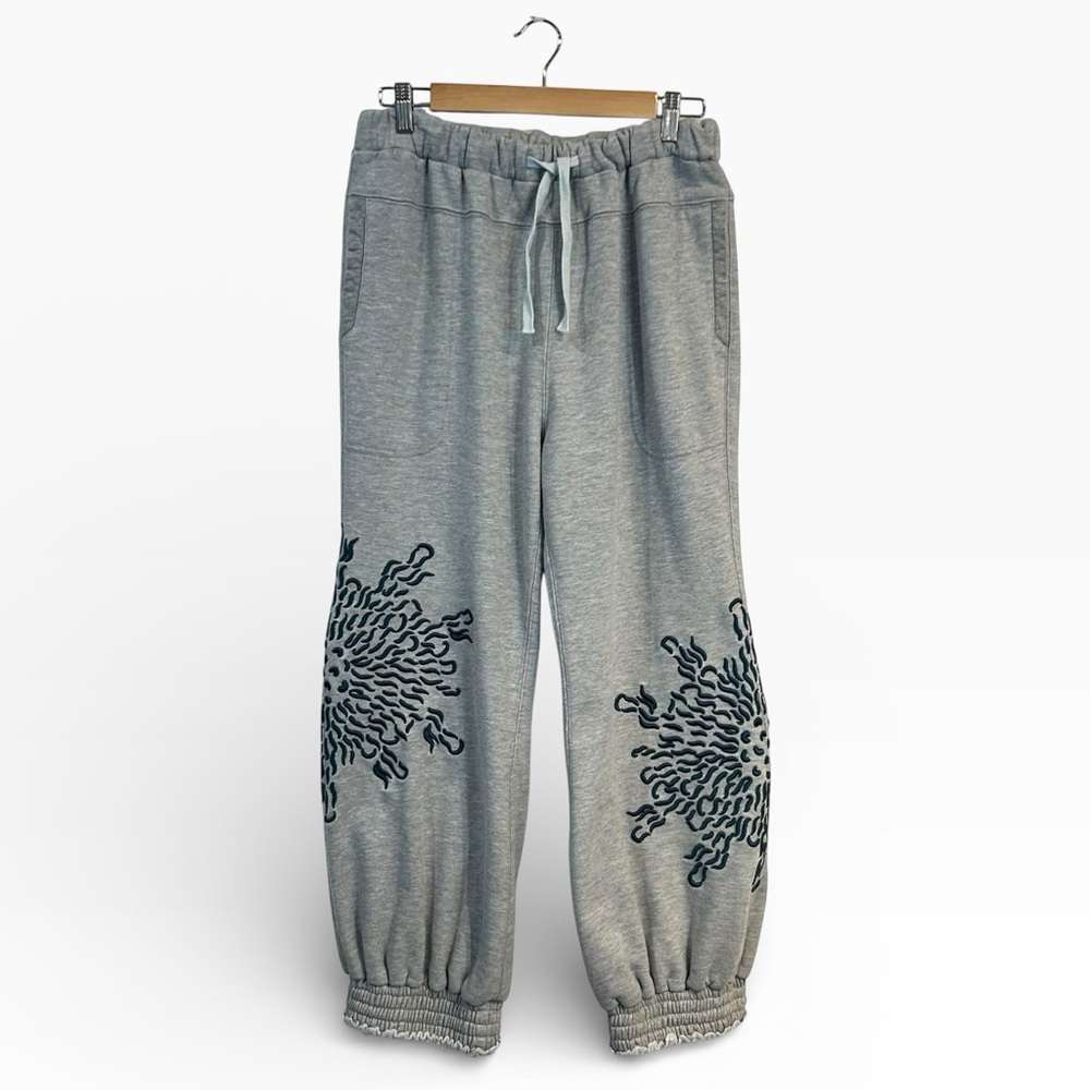 Free People Movement Embroidered Sweat Pants Joggers